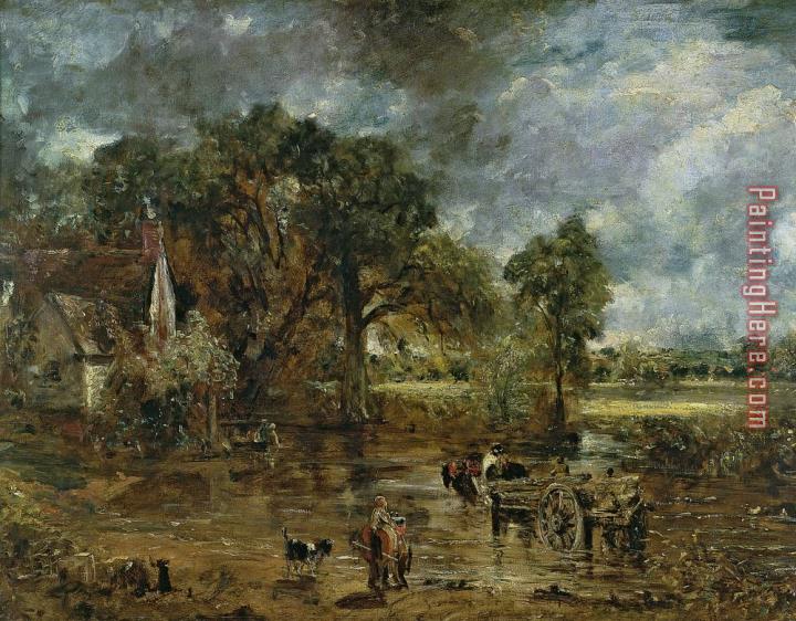 John Constable Full scale study for 'The Hay Wain'